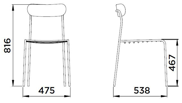 chair-ùti-steel-back-infiniti-design-dimensions