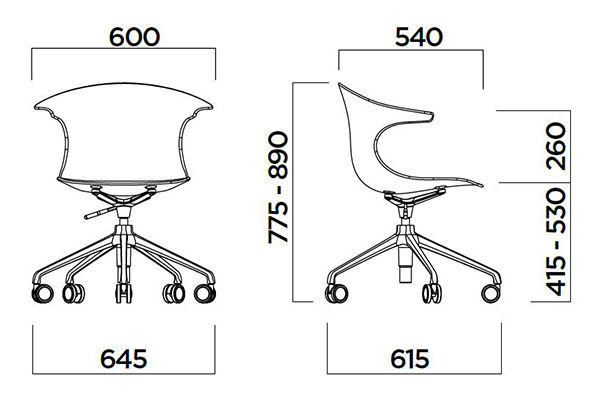 chair-loop-3d-vinterio-5-star-infiniti-design-dimensions
