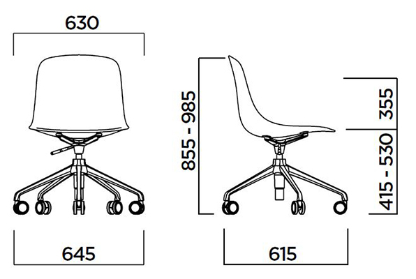 chair-pure-loop-binuance-5-star-infiniti-design-dimensions
