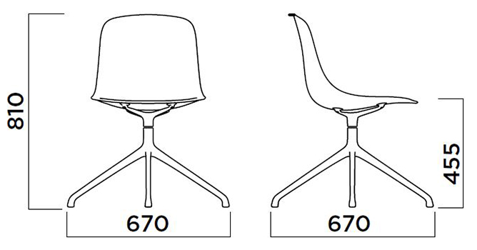 chair-pure-loop-mono-4-star-infiniti-design-dimensions