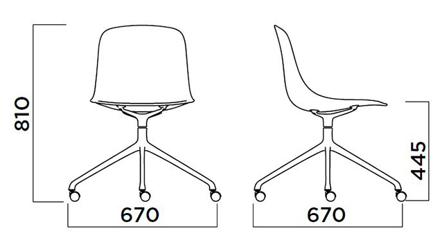 chair-pure-loop-mono-swivel-with-castors-infiniti-design-dimensions