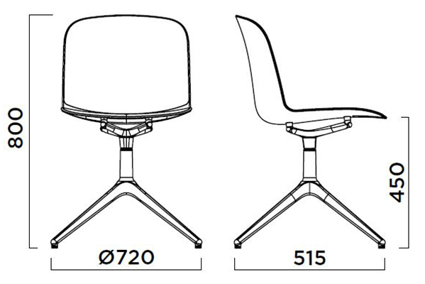 chair-relief-4-star-infiniti-design-dimensions