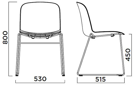 stuhl-relief-sled-infiniti-design-größe