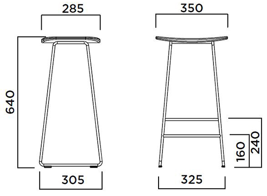 hocker-klejn-kitchen-stool-wood-infiniti-design-größe