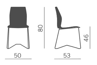 kalea-kastel-sled-chair-dimensions