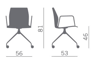 kalea-kastel-gaslift-swivel-chair-armrests-castors-dimensions
