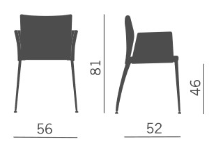 sedia-kalla-kastel-con-braccioli-dimensioni