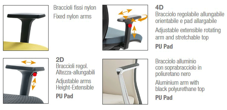 karma-mesh-stuhl-mit-armlehnen-ausführungen