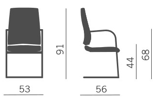 konvert-kastel-sled-chair-dimensions
