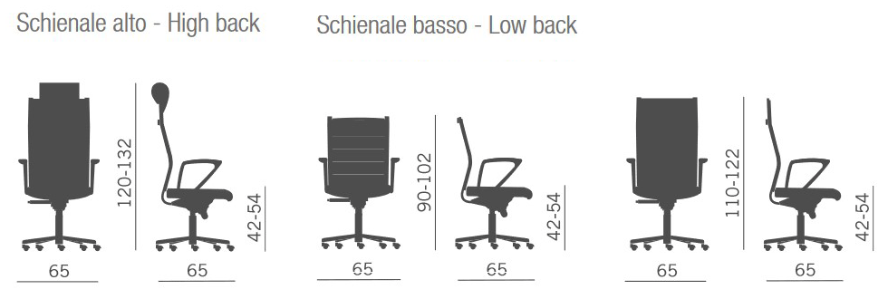 sedia-kosmo-top-kastel-con-braccioli-dimensioni
