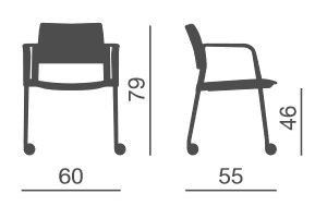 kyos-kastel-chair-with-castors-dimensions