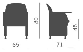 klipp-kastel-folding-armchair-writing-tablet-dimensions
