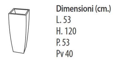 Vase-Bahamas-lightable-Modum-dimensions