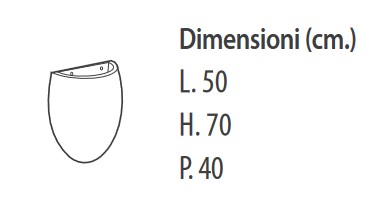 Vase-Cozumel-lightable-Modum-dimensions