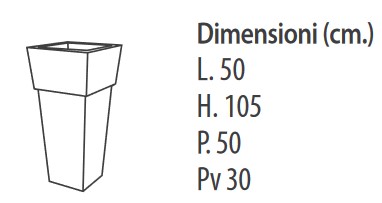 Vase-Giza-lightable-Modum-dimensions