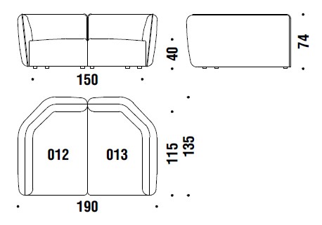 sofa-Chamfer-Moroso-dimensions