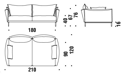 sofa-Gentry-Moroso-größe