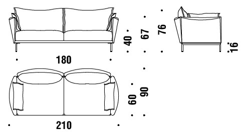 sofa-Gentry-Moroso-größe