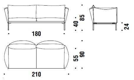 sofa-GentryExtraLight-Moroso-größe