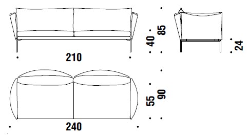 sofa-GentryExtraLight-Moroso-dimensiones
