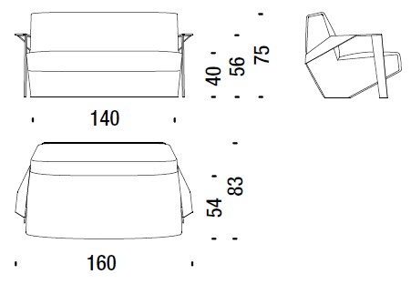 SilverLake-sofa-moroso-dimensions