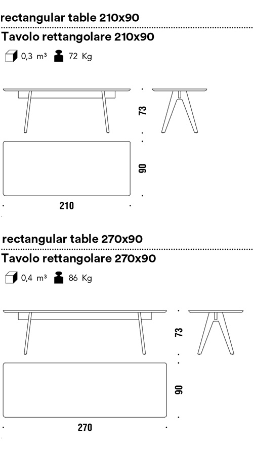 table moroso mathilda dimensions