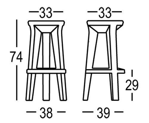 Frozen Stool Plust dimensions and sizes