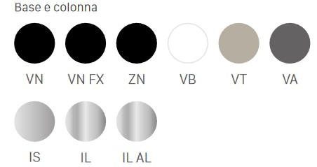 Table de bar Tiffany Scab H.75 base et colonne carrée avec plateau stratifié compact