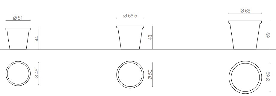 Vase-Camelia-Serralunga-dimensions