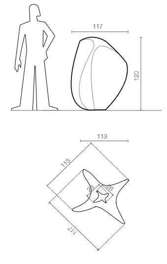 Vase-flow-Serralunga-dimensions
