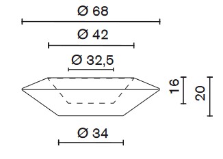 Inorbita-Serralunga-vase-größe