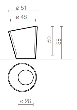 Vase-Pisa-Serralunga-dimensions