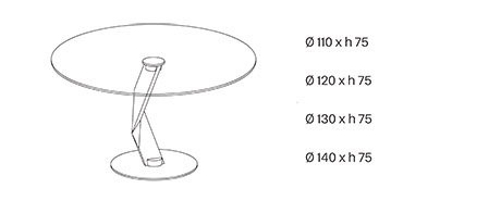 table-bakkarat-alto-tonelli-dimensions