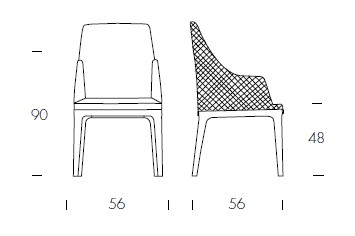 CleoElite-chair-Tonin-dimensions2