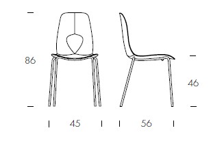 HoleElite-chaise-Tonin-dimensions