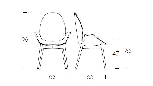 SorrentoEasy-chaise-Tonin-Dimensions1