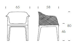 mividaélite-chaise-tonin-dimensions