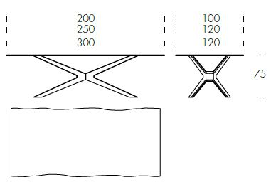 Blade--Tonin-table-dimensions