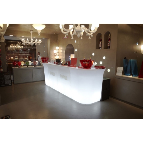 Bancone bar Slide Jumbo Bar luminoso - Arredare Moderno