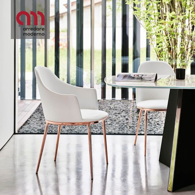 Sedia Midj Lea P M TS - Arredare Moderno