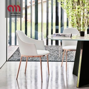 Sedia Midj Lea P M TS - Arredare Moderno