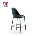 Sgabello Midj Lea H75 M TS - Arredare Moderno