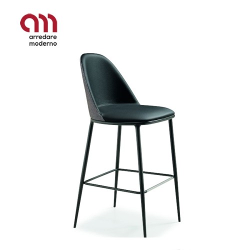 Sgabello Midj Lea H75 M TS - Arredare Moderno