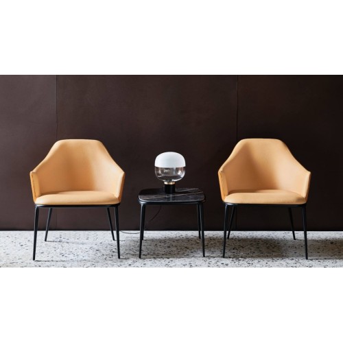 Sedia Midj Lea AP M TS - Arredare Moderno