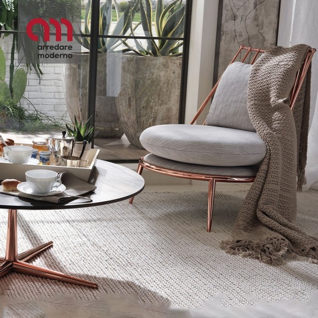 Aurora bacchettata Cantori Poltrona - Arredare Moderno