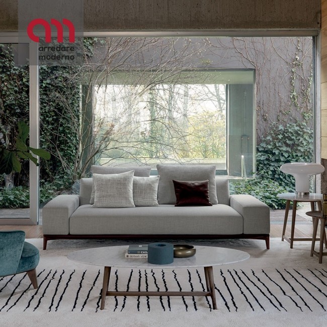 Divano Désirée Overplan 2 e 3 posti lineare - Arredare Moderno