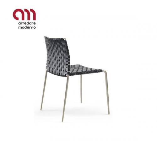 Sedia Enrico Pellizzoni Gazzella Intrecciata - Arredare Moderno