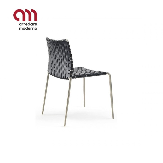 Sedia Enrico Pellizzoni Gazzella Intrecciata - Arredare Moderno