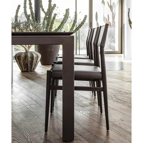 Sedia Enrico Pellizzoni Ledermann - Arredare Moderno