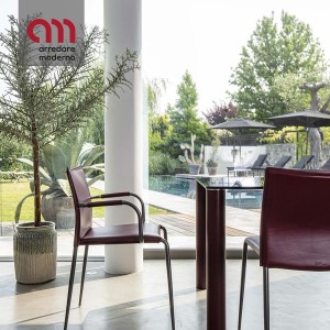 Sedia Enrico Pellizzoni Gazzella con braccioli - Arredare Moderno